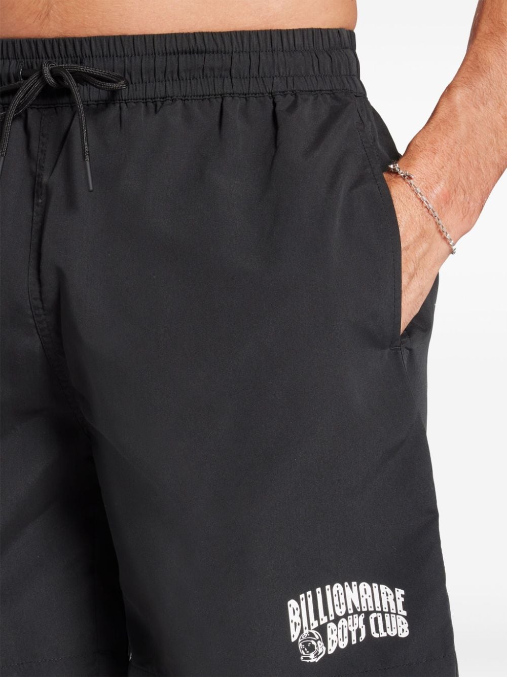 Logo-Print Drawstring Shorts