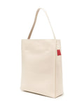 Small Museo Leather Tote Bag