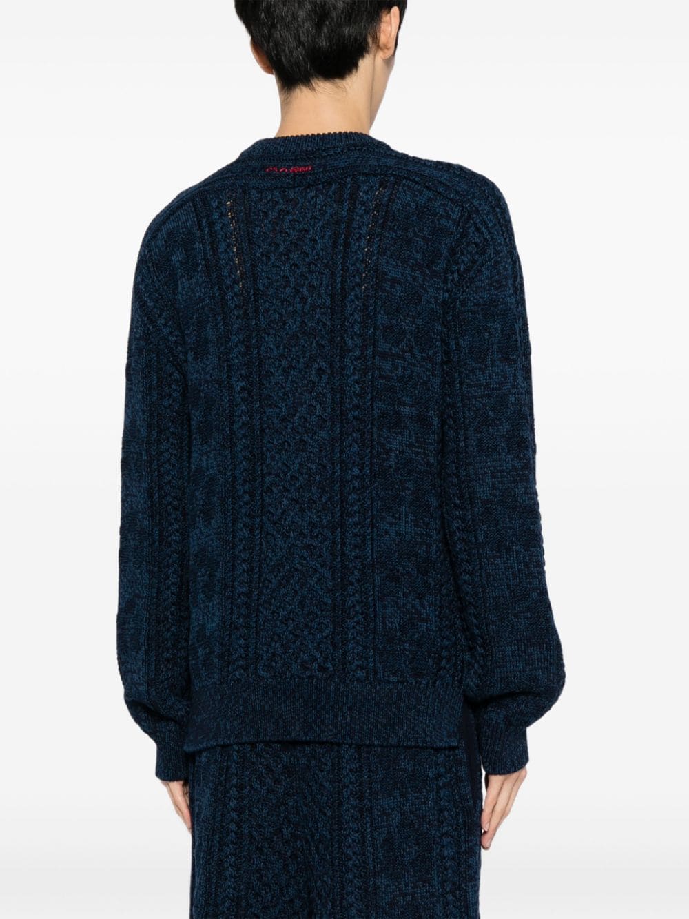 Cable-Knit Cotton Jumper