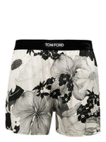 Floral-Print Logo-Waistband Boxers