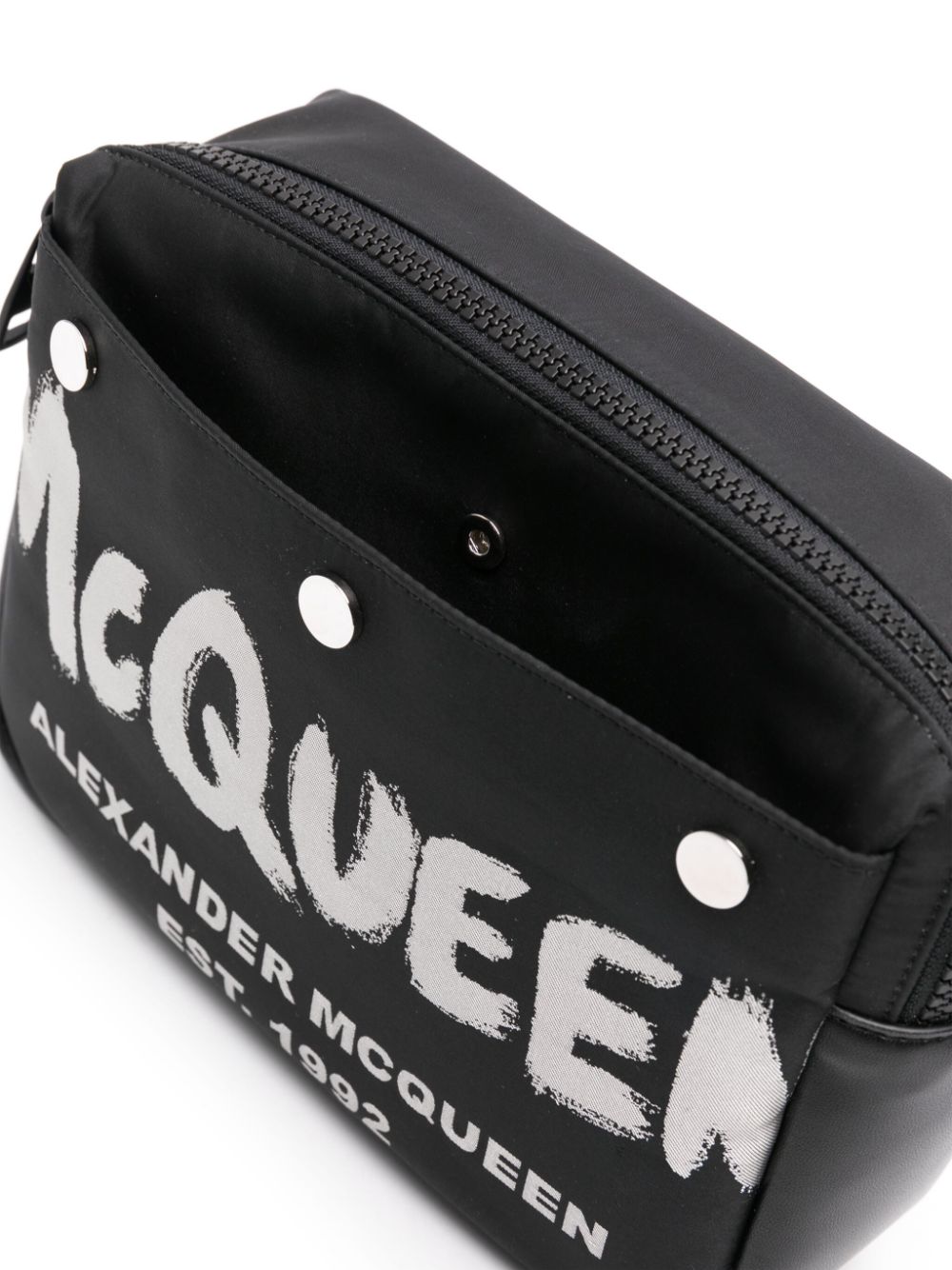 Logo-Print Messenger Bag