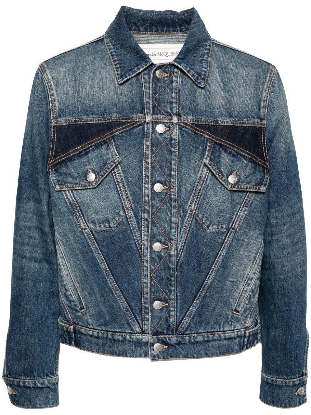 Panelled Denim Jacket