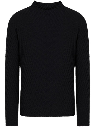 Patterned-Jacquard Jumper