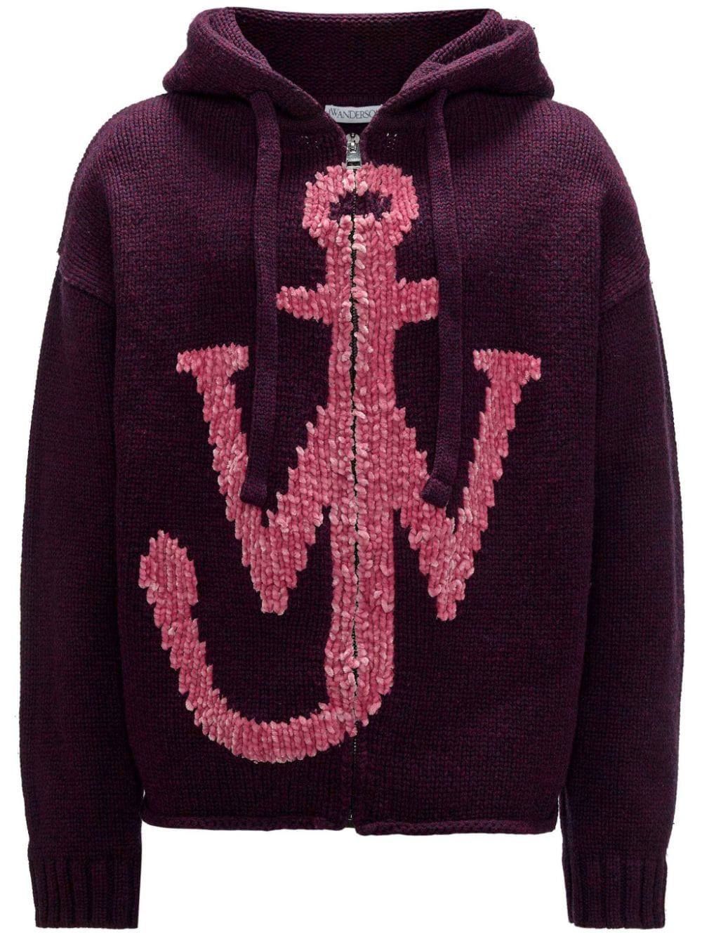 Anchor-Logo Zip Hoodie