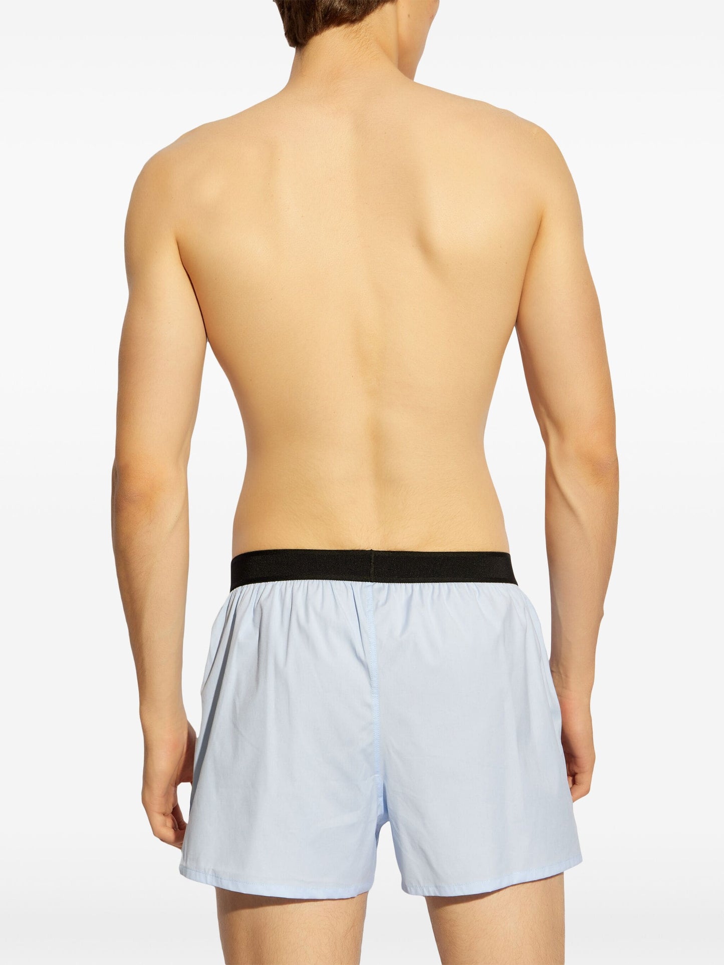 Logo-Waistband Cotton Boxer Shorts