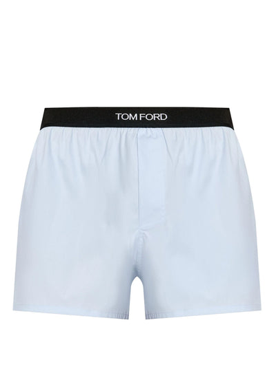 Logo-Waistband Cotton Boxer Shorts