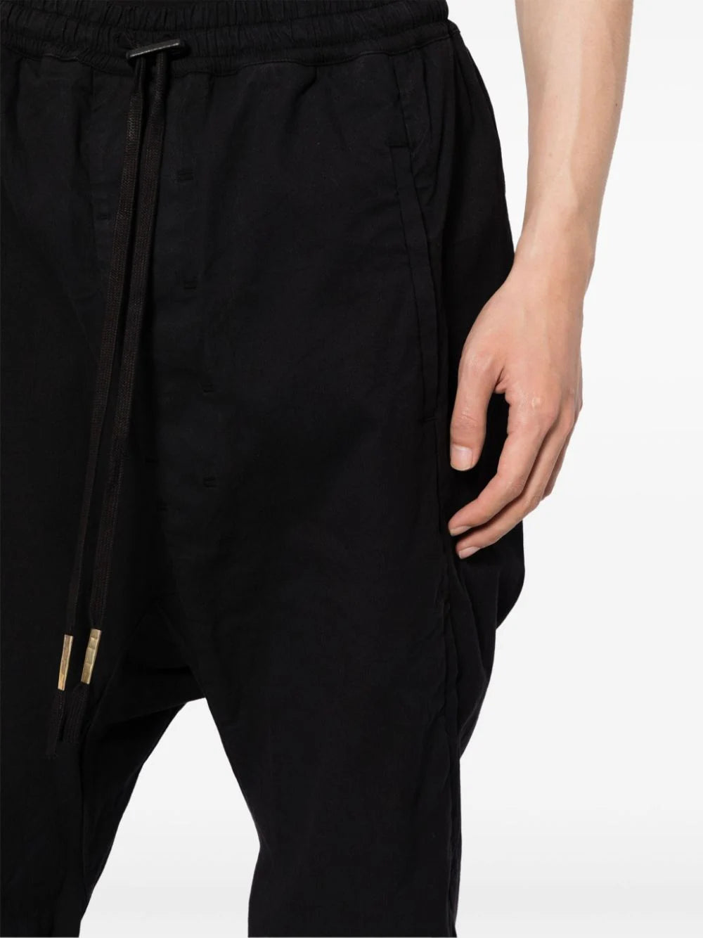 Drawstring Loose-Fit Trousers