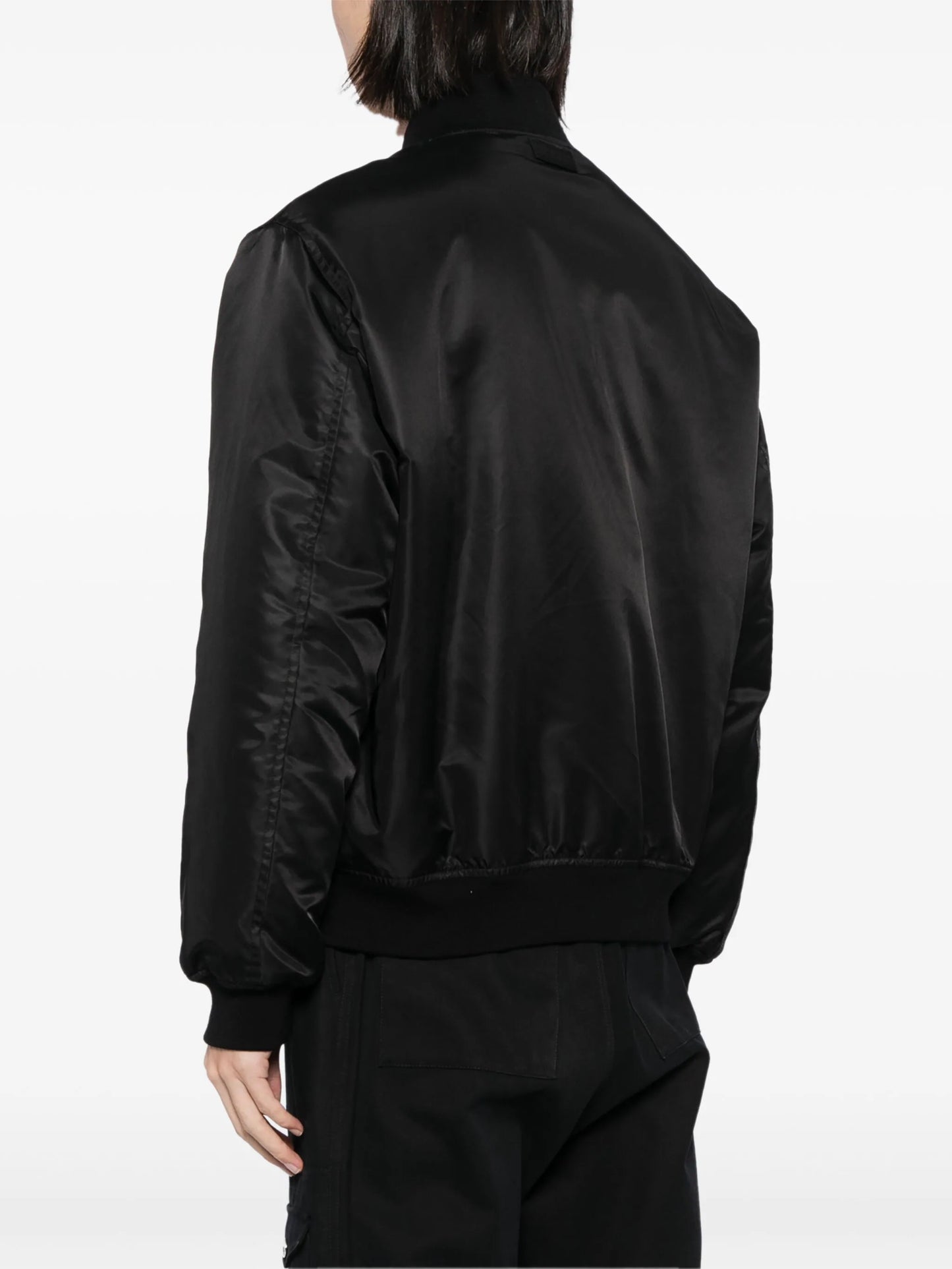 Heart Shape Panel Bomber Jacket