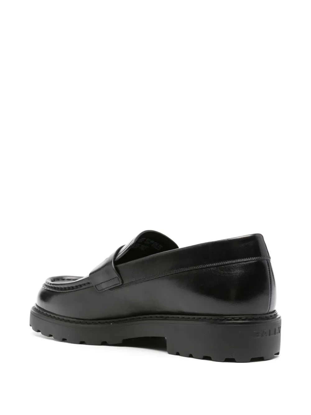 Logo-Debossed Leather Loafers