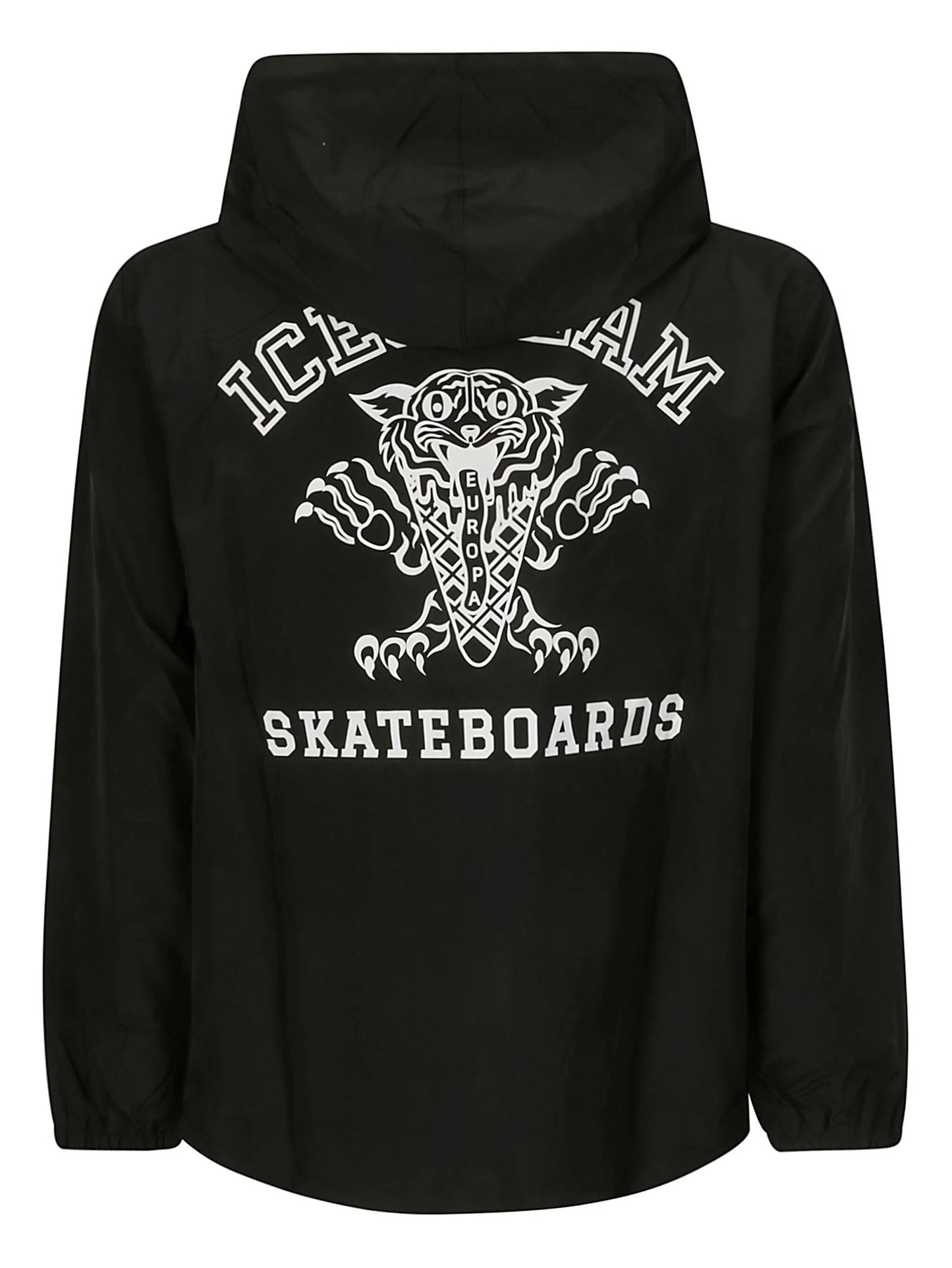 Logo-Print Drawstring Hoodie