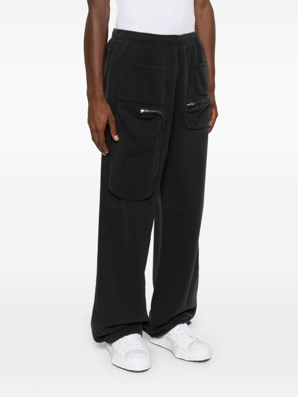 Numbers-Motif Track Pants