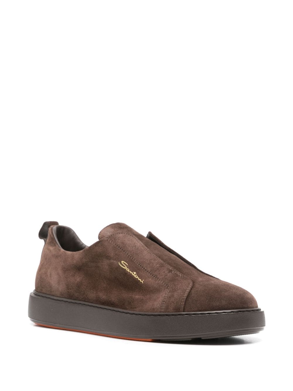 Suede Slip-On Sneakers