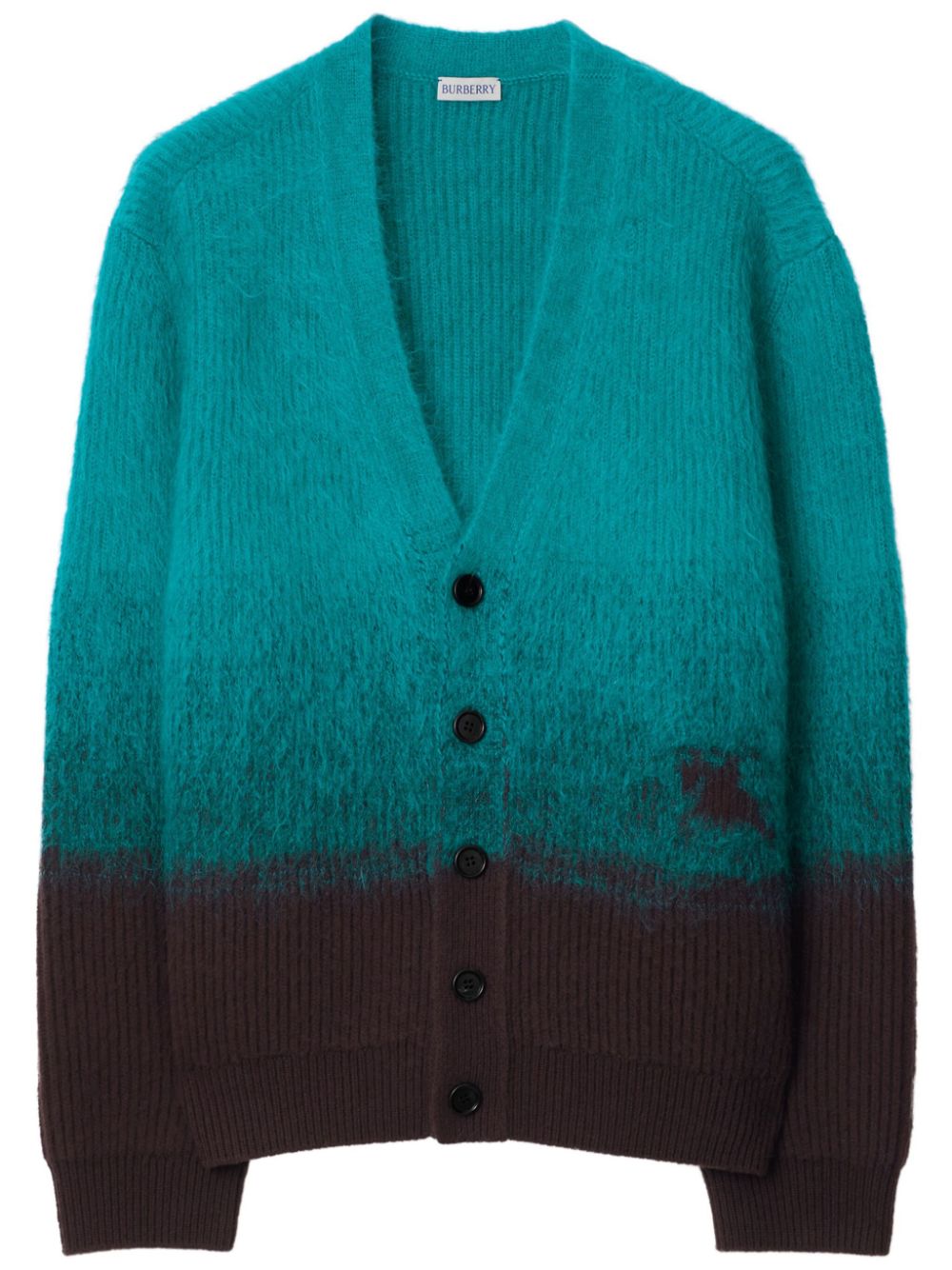 Wool Mohair-Blend Cardigan