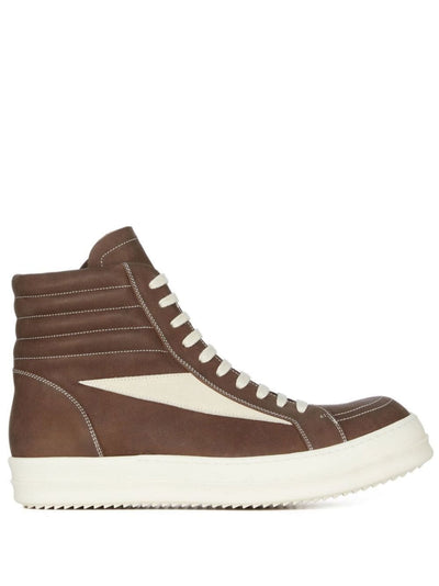 Suede Hi-Top Sneakers