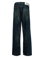 Straight-Leg Denim Jeans