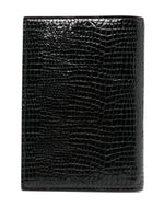 Embossed Lizard-Skin Effect Cardholder