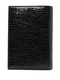 Embossed Lizard-Skin Effect Cardholder