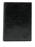 Embossed Lizard-Skin Effect Cardholder