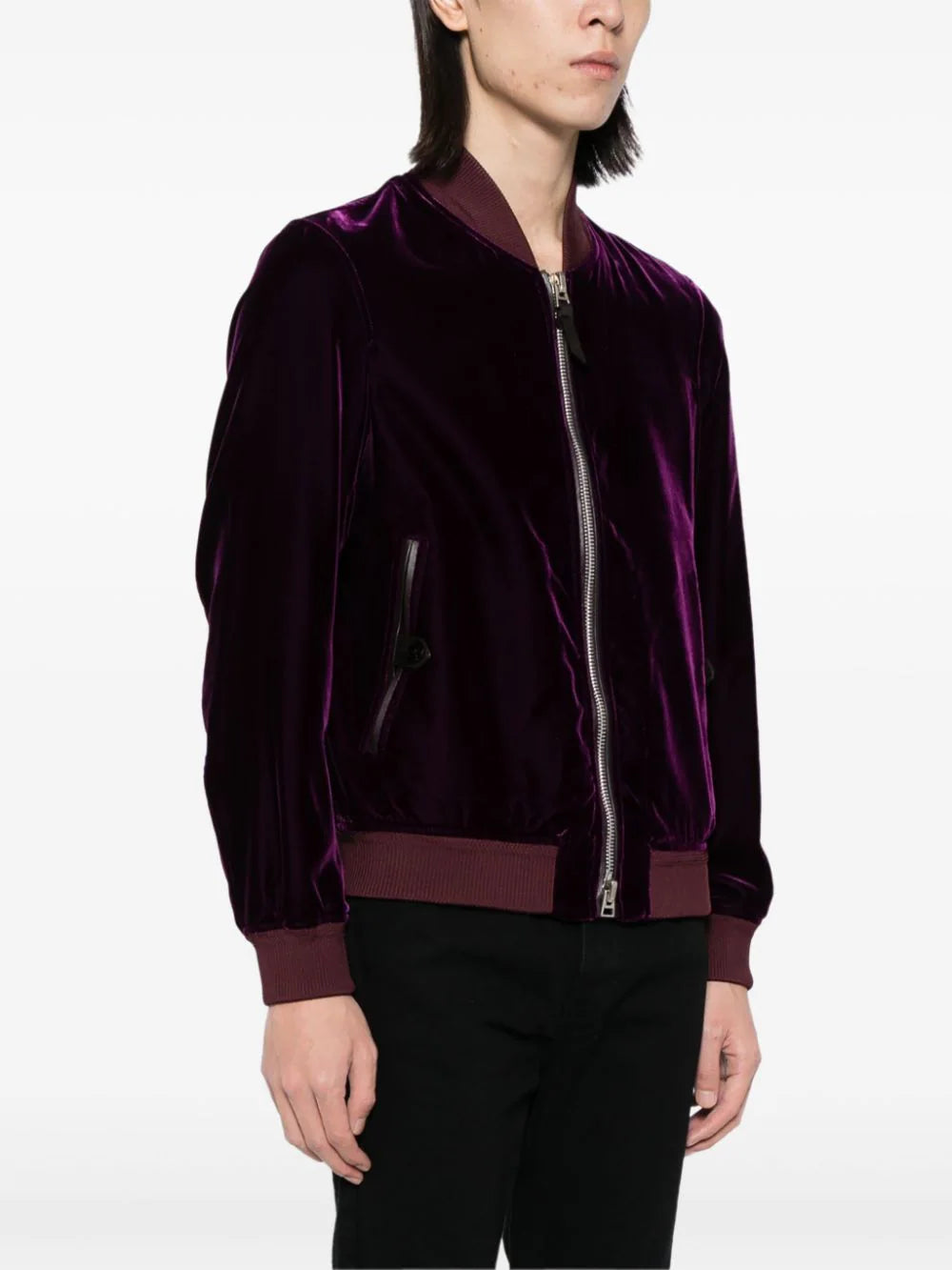 Velvet Varsity Jacket