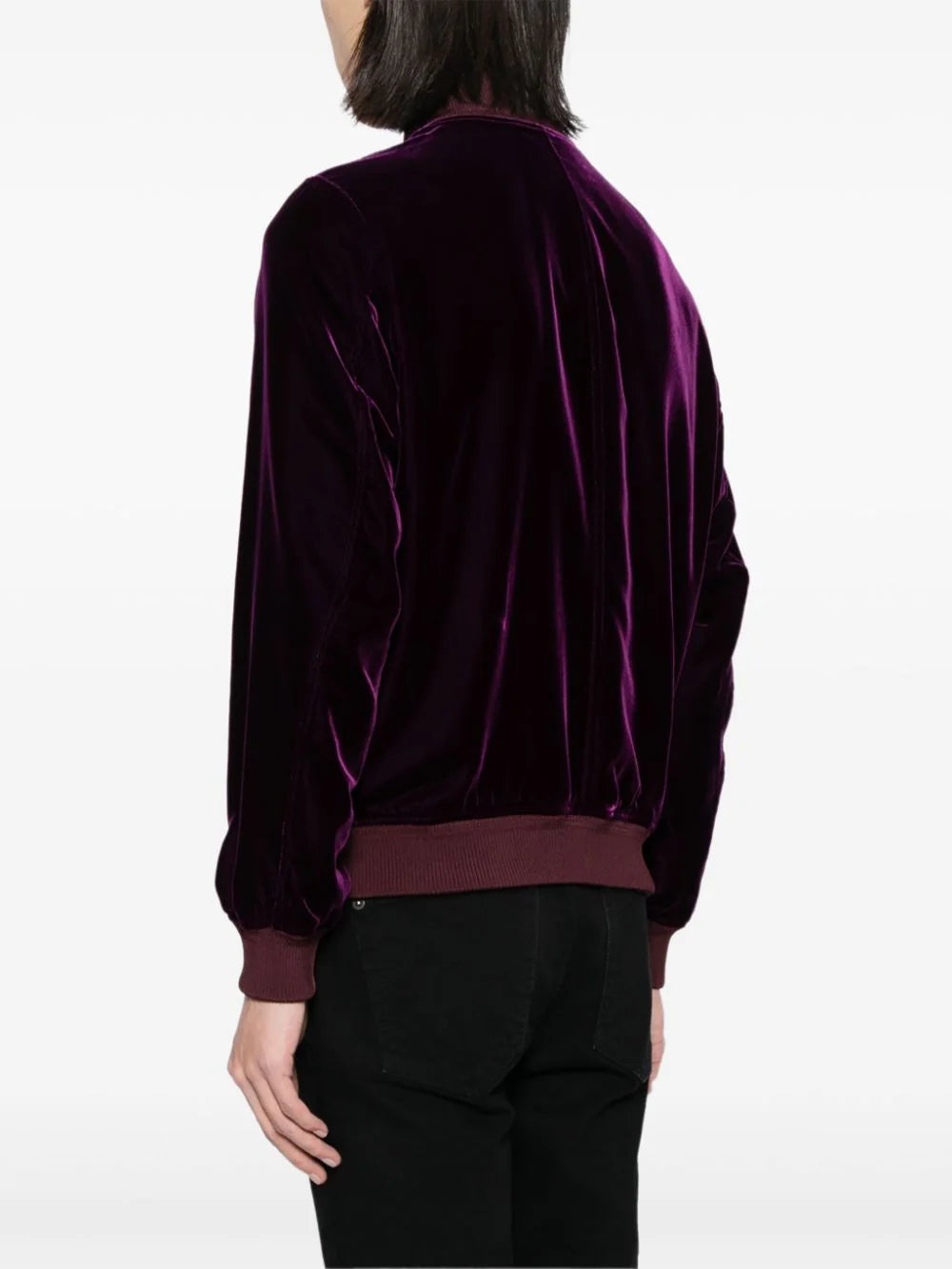 Velvet Varsity Jacket