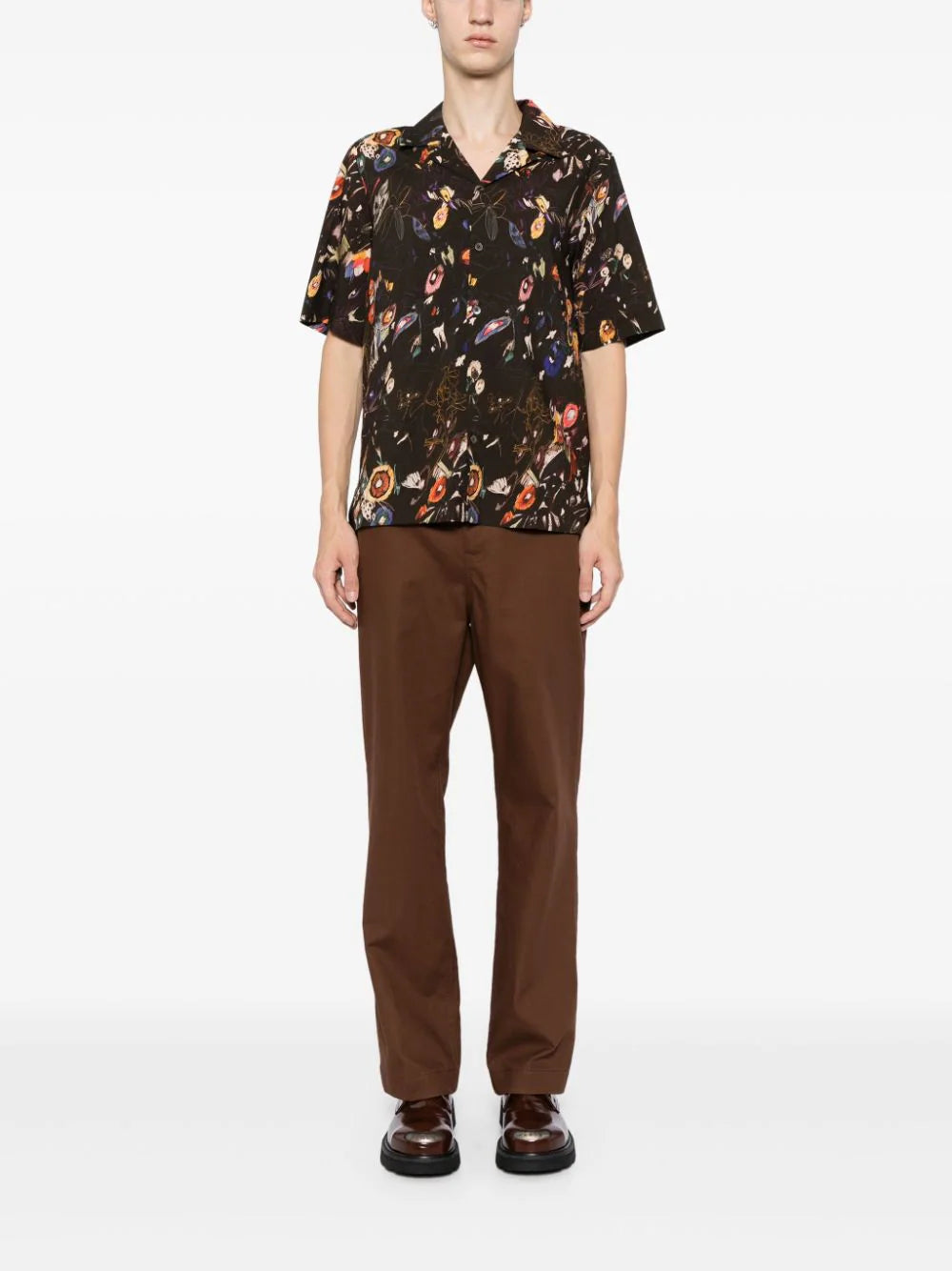 All-Over Graphic Print Shirt