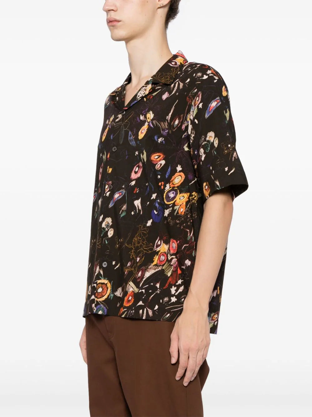 All-Over Graphic Print Shirt