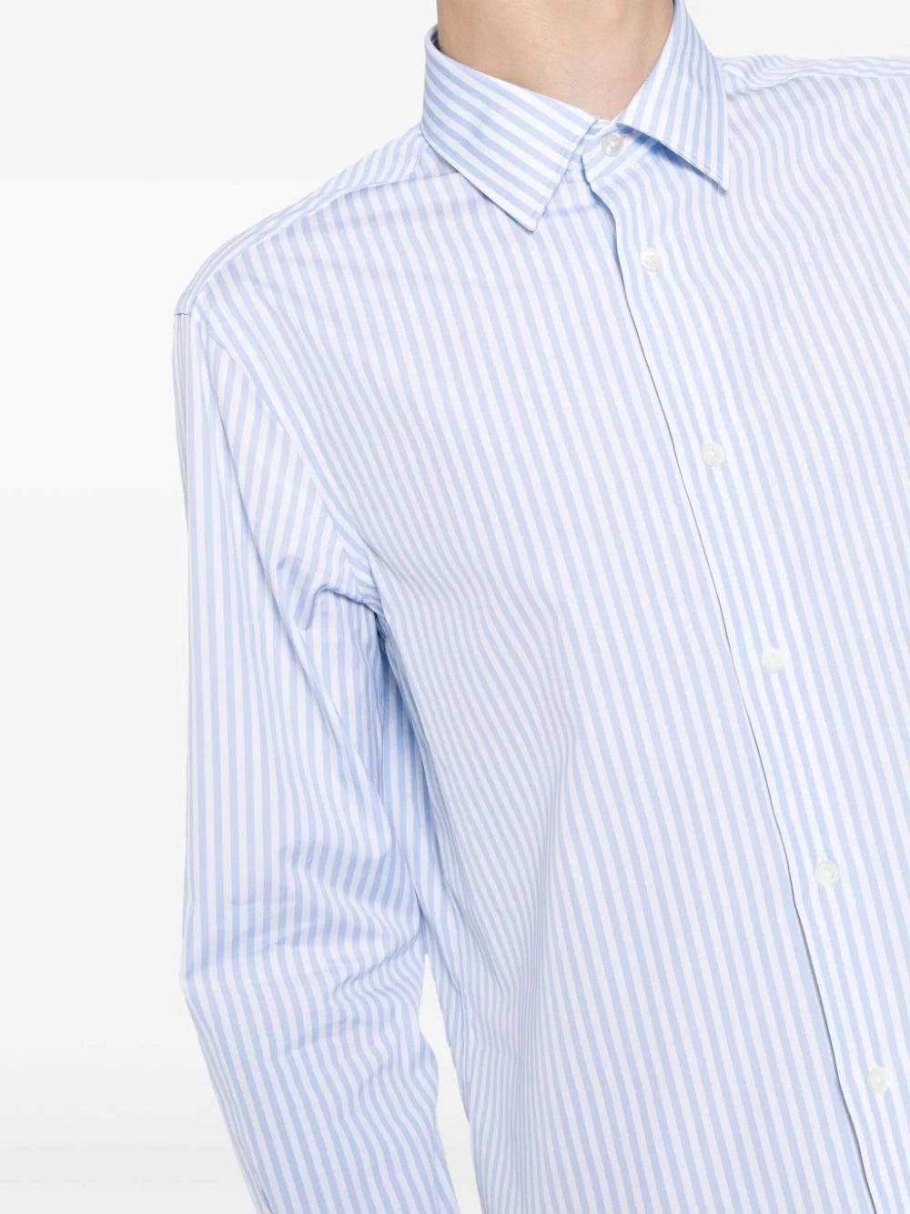 Tailored-Fit Stripe Shirt