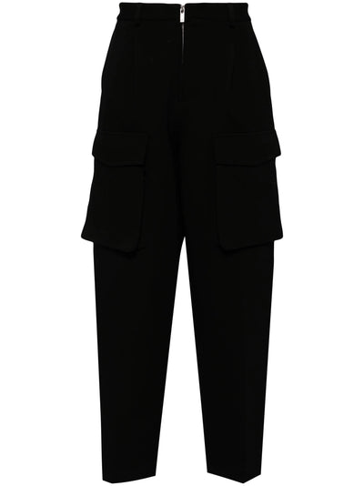 Tapered-Leg Trousers