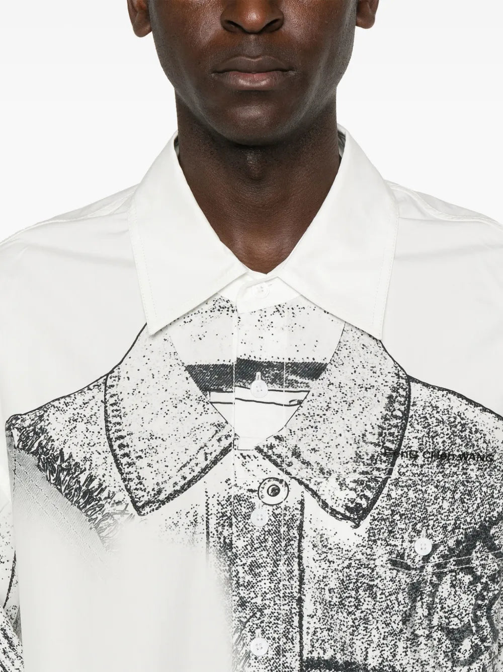 Trompe L'oeil-Print Shirt