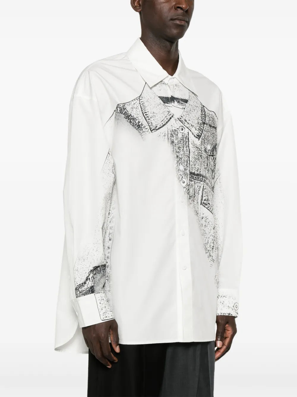 Trompe L'oeil-Print Shirt