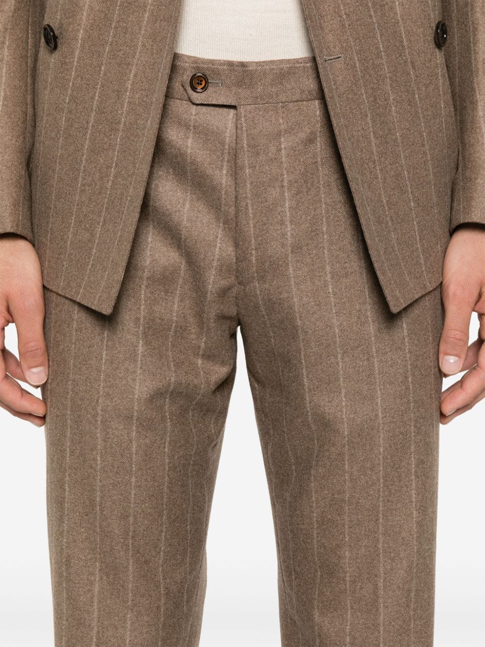 Pinstripe Suit