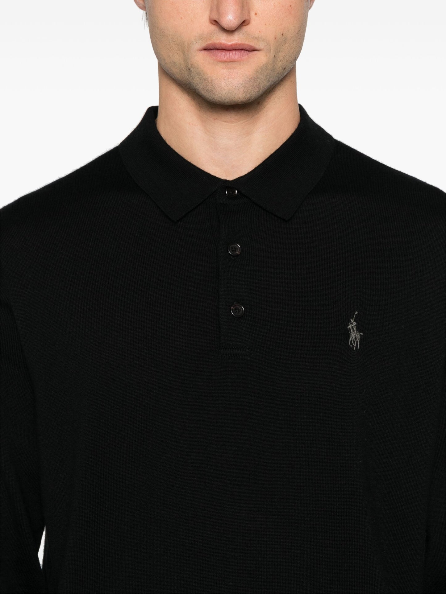 Knitted Polo Shirt