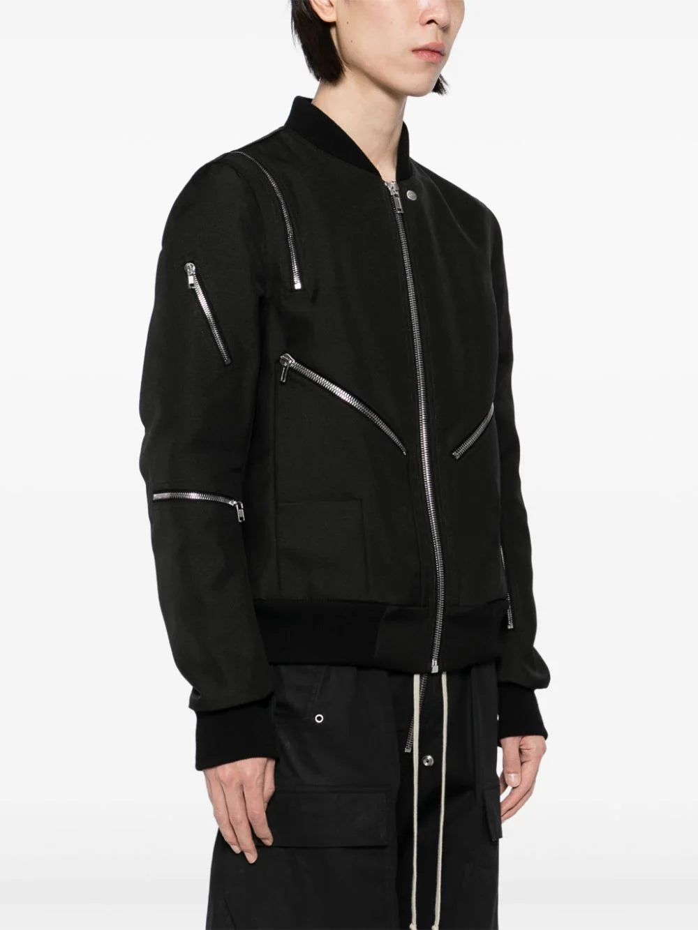 Zip-Detaining Bomber Jacket