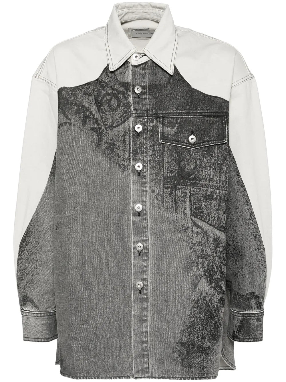 Printed Denim Jacket