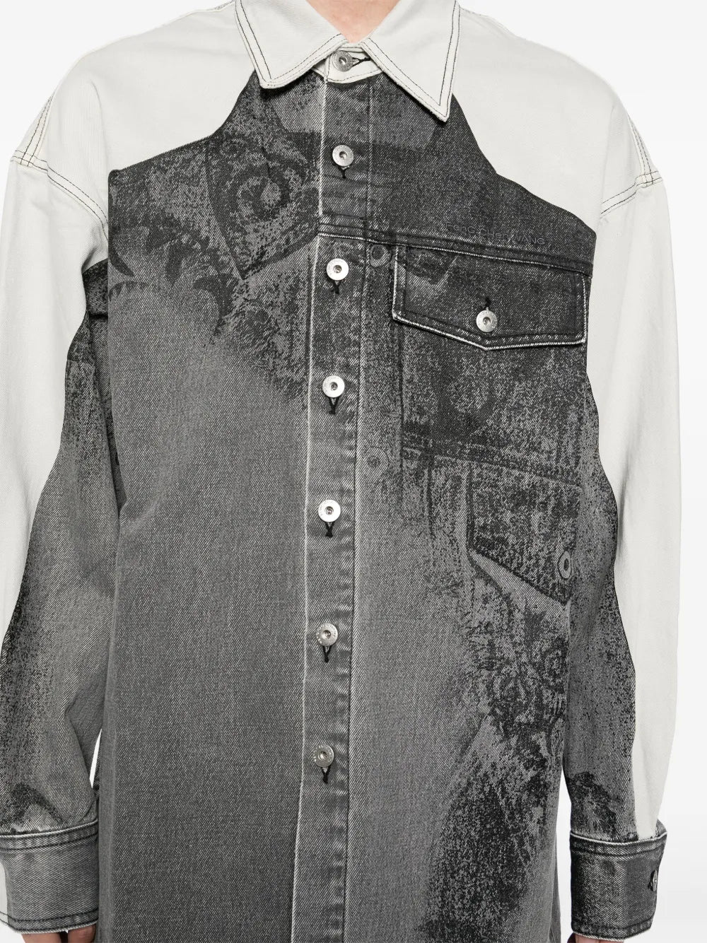 Printed Denim Jacket