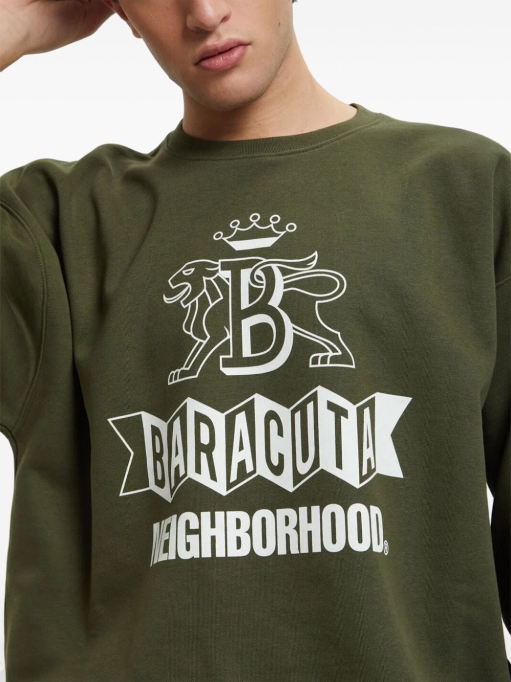 X Baracuta Long-Sleeved Sweatshirt