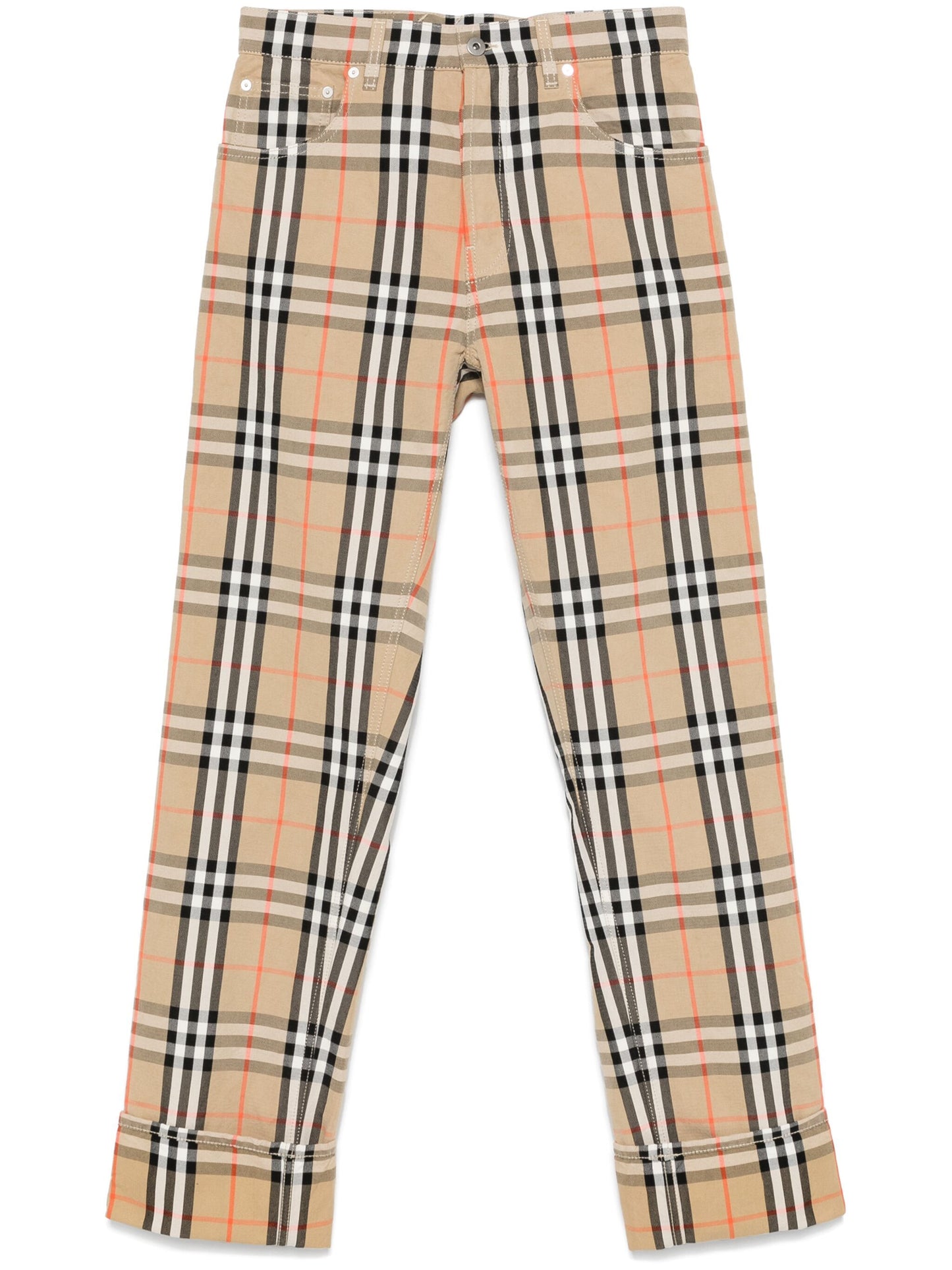 Burberry Check-Print Trousers