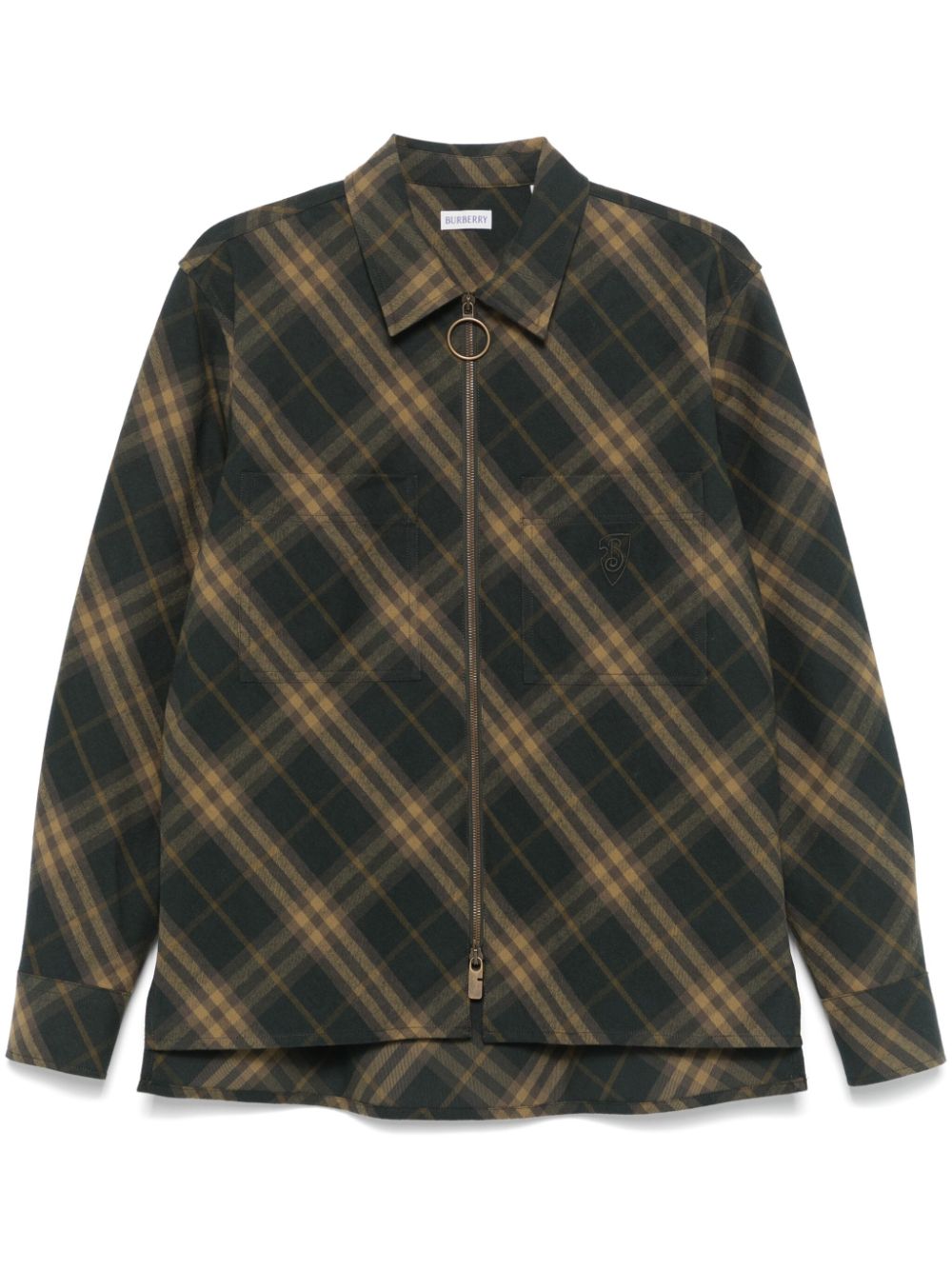 Checked Overshirt