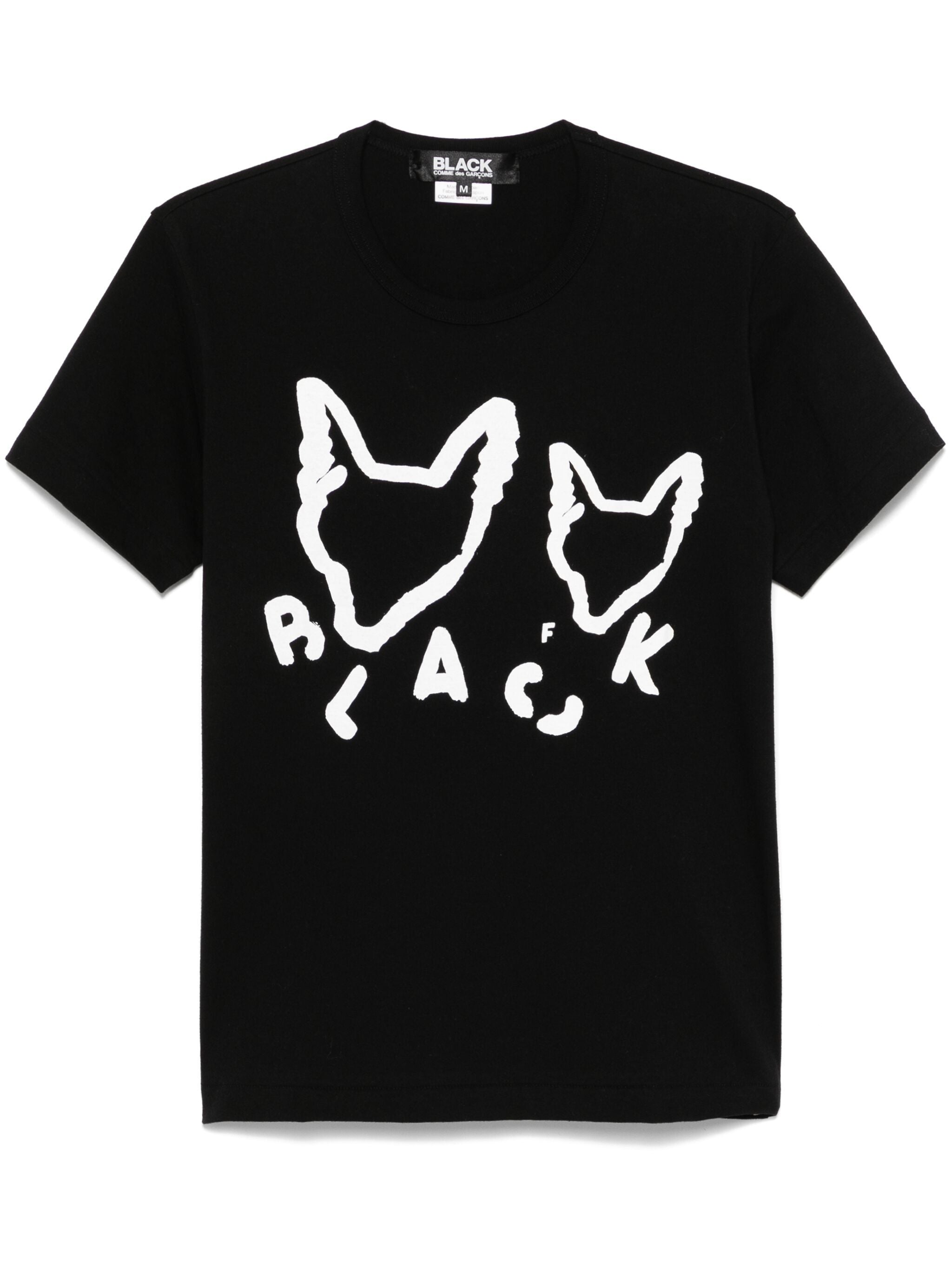 Cat-Print T-Shirt