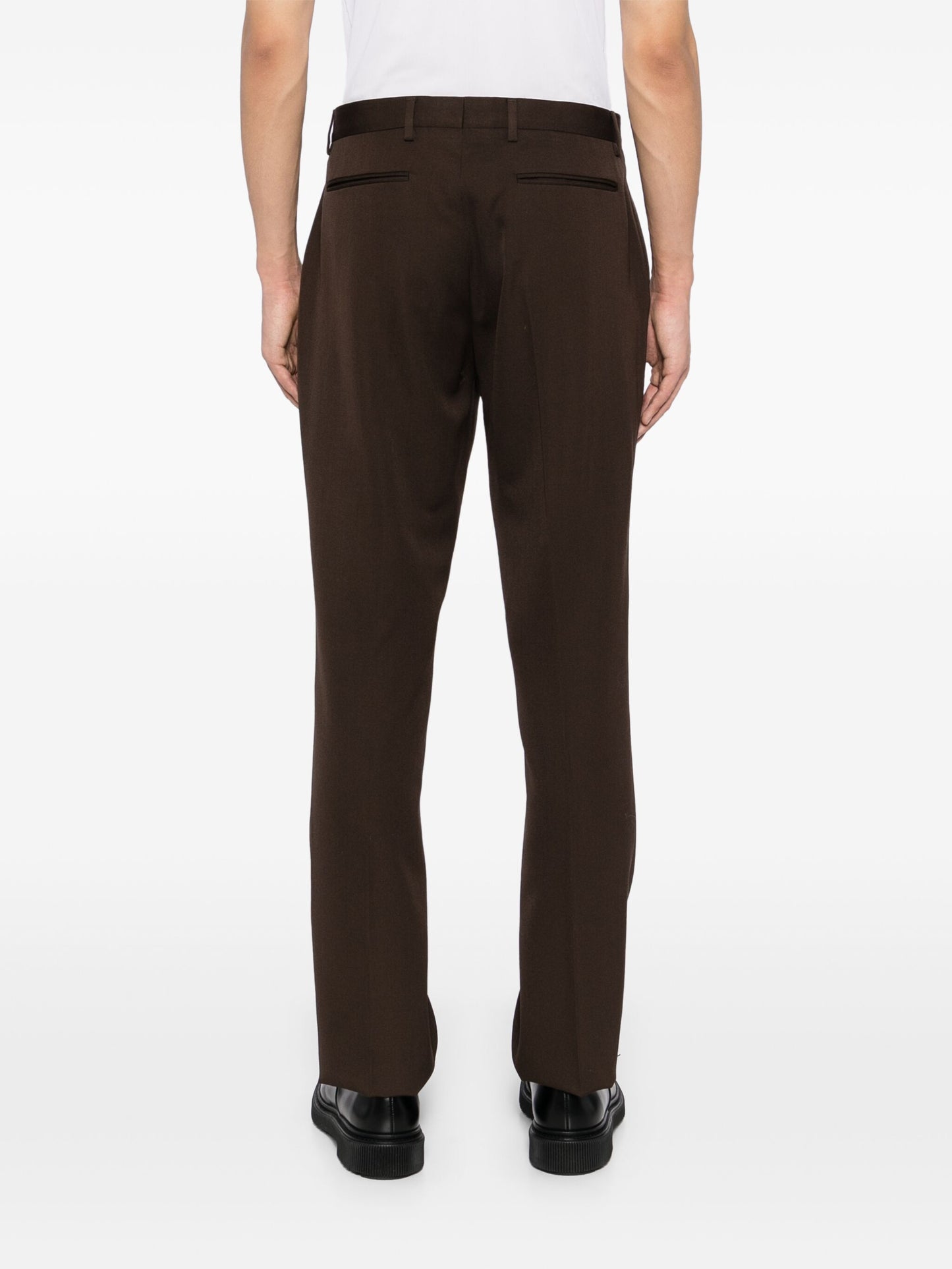 Straight-Leg Silm Trousers