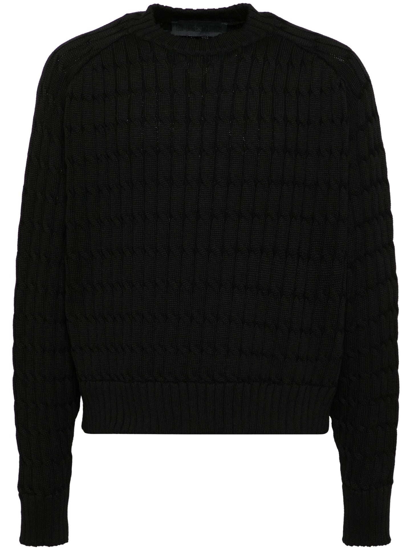 Cable-Knit Pullover Sweater