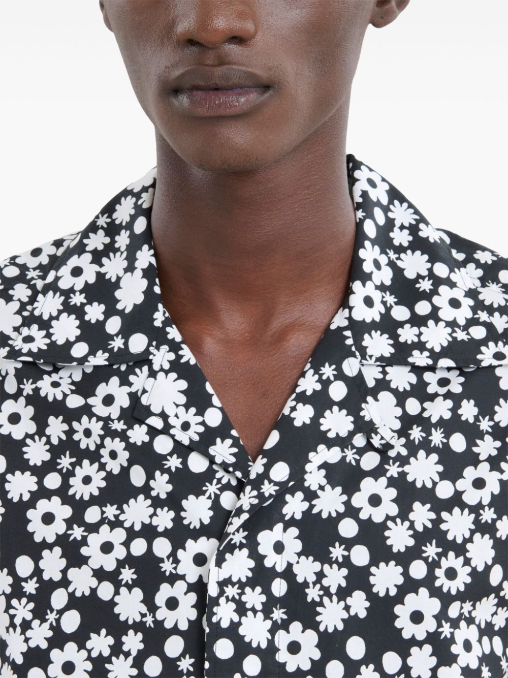 All-Over Floral Print Shirt