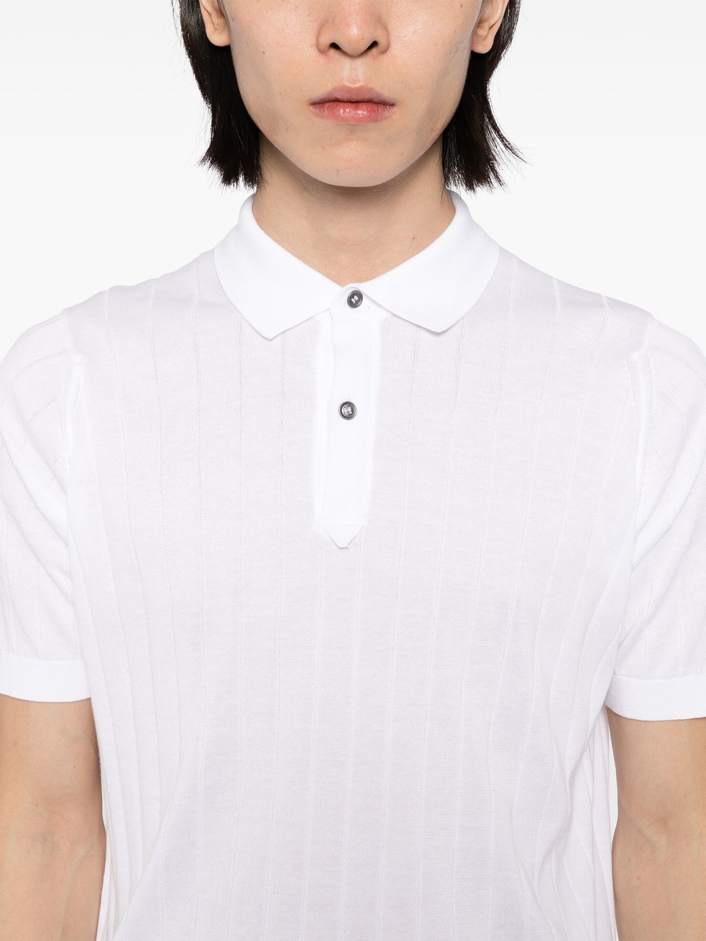 Leeshaw Cotton Polo Shirt