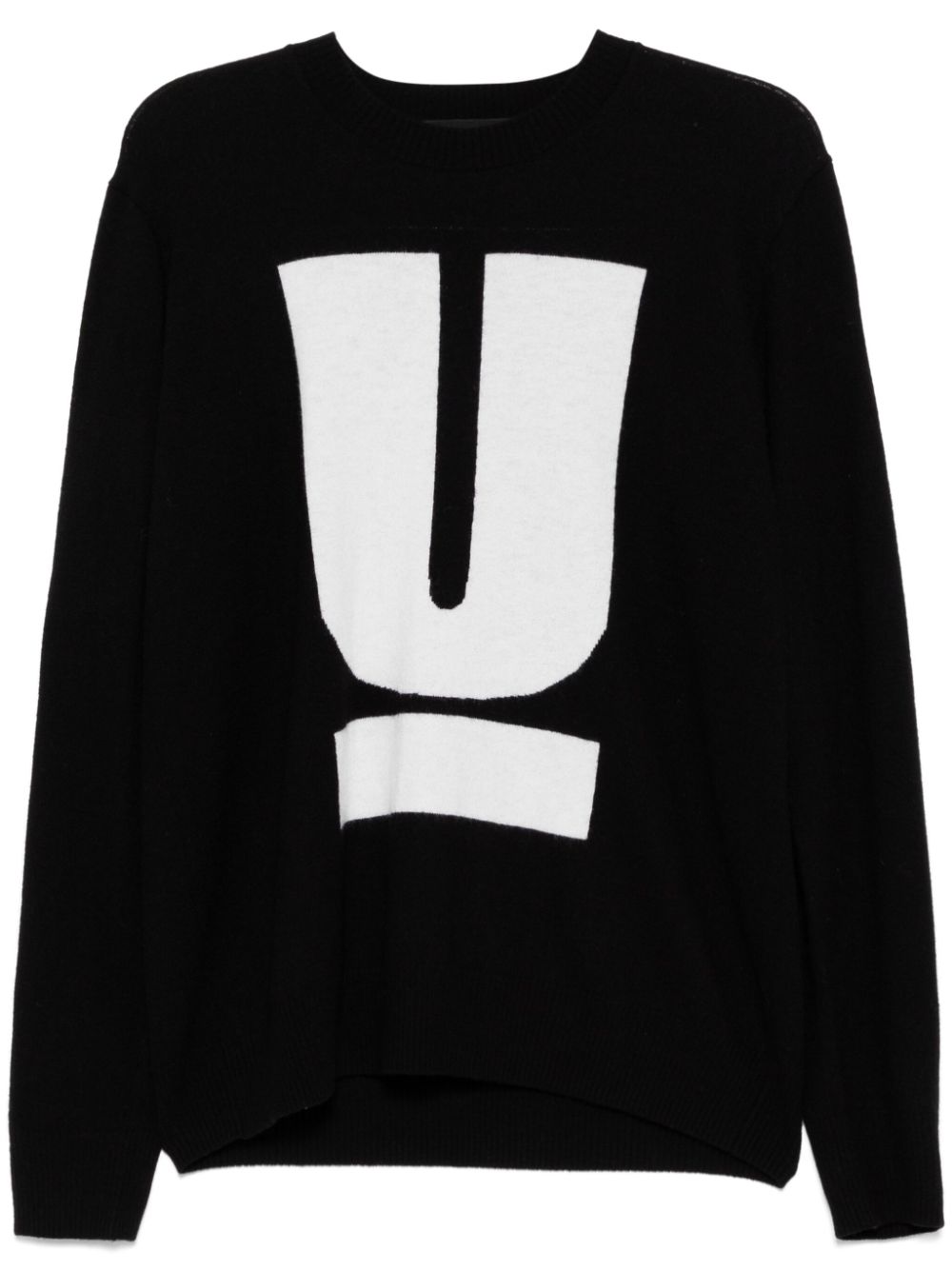 Logo-Print Jumper