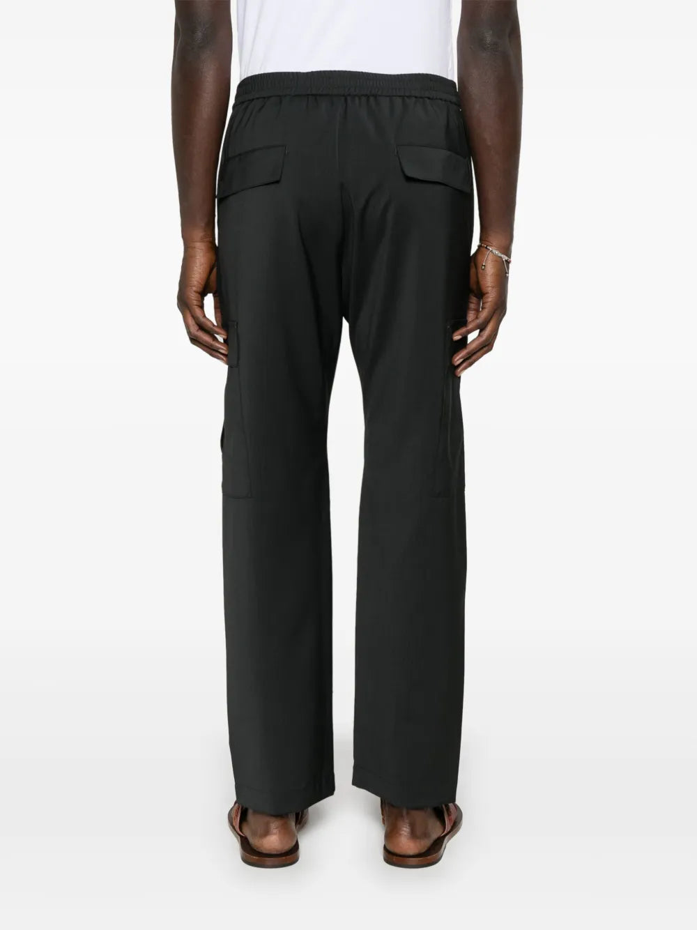 Virgin-Wool Track Trousers