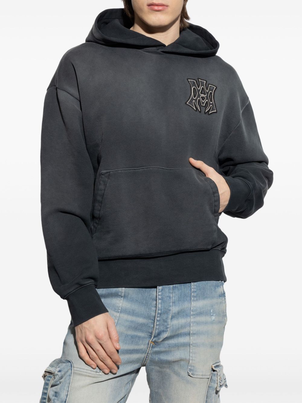 Logo-Embroidered Hoodie