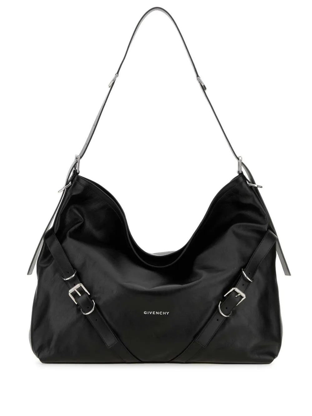 Large Leather Voyou Shoulder Bag