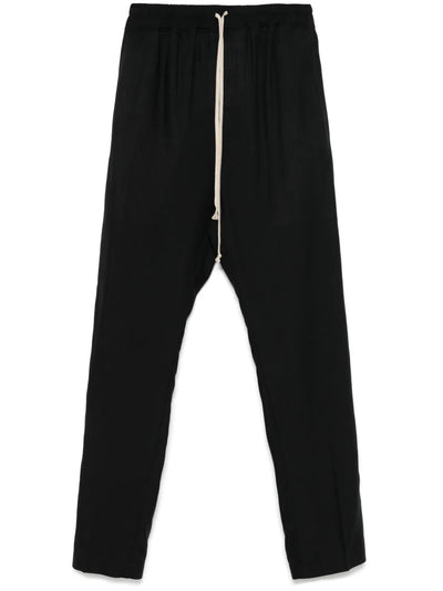 Drawstring Slim Long Trousers