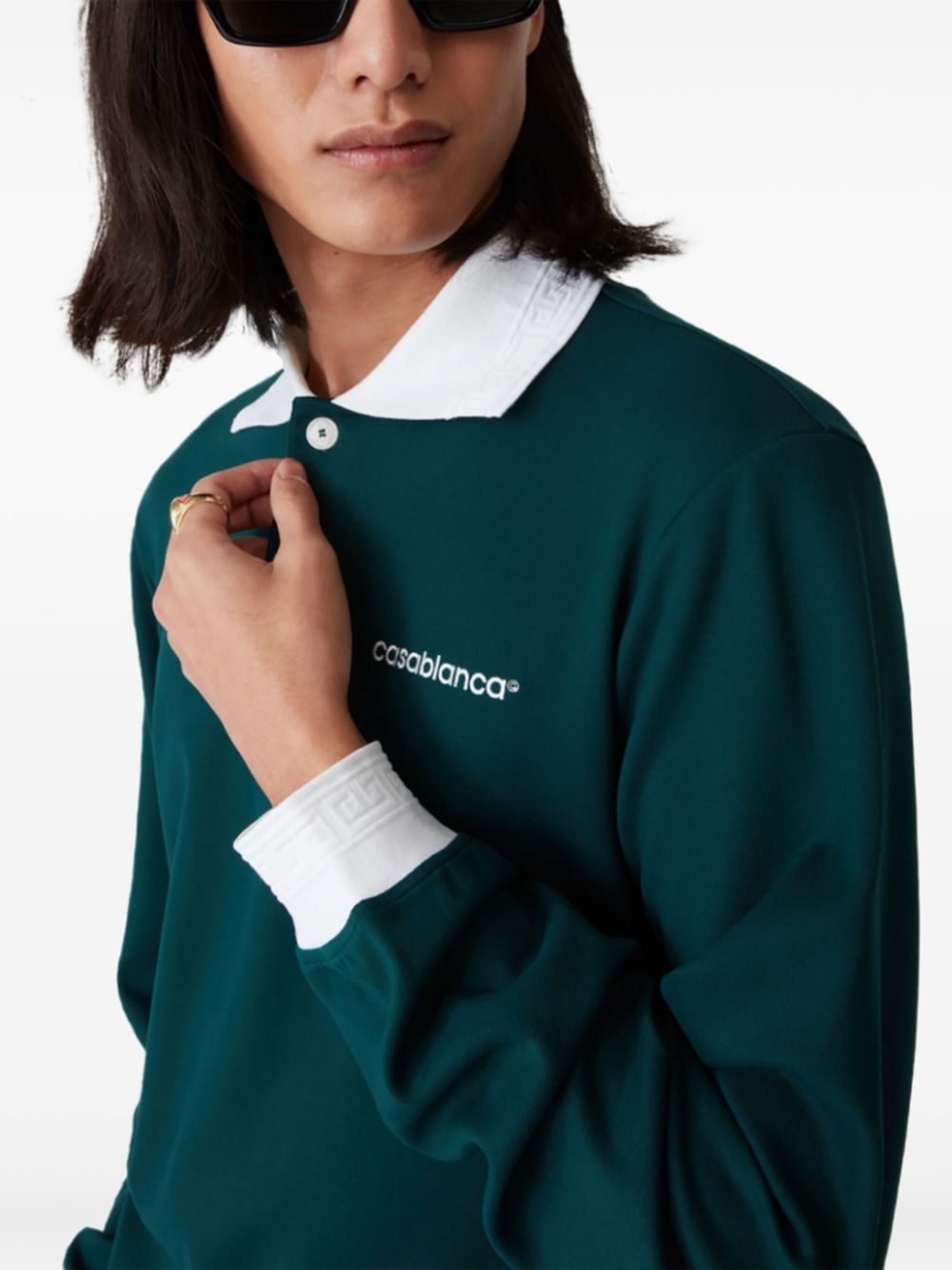 Long-Sleeve Polo Shirt