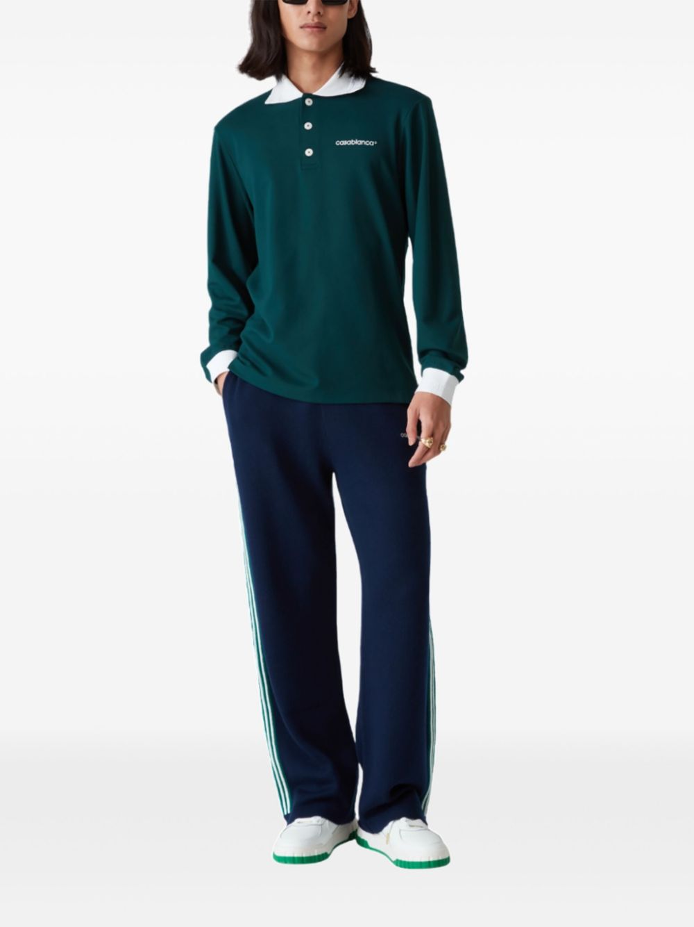 Long-Sleeve Polo Shirt